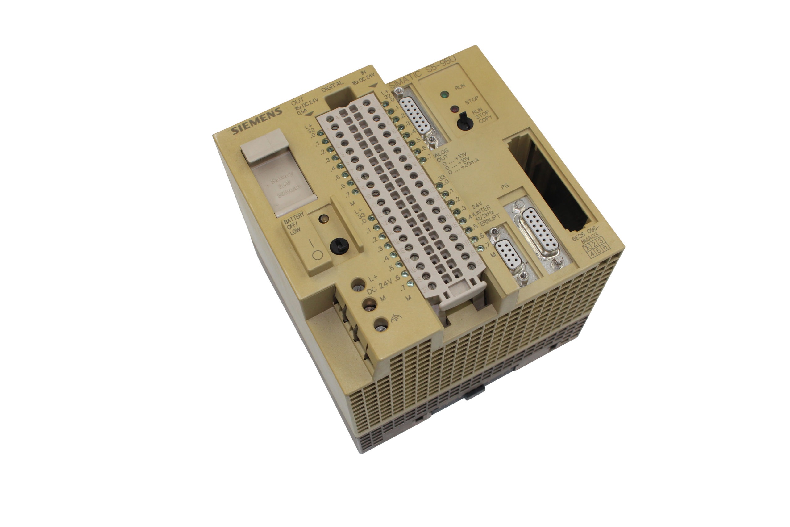 Siemens Cpu S5 95u 6es5 095 8ma03 Zeller Presscontrol Systems Shop